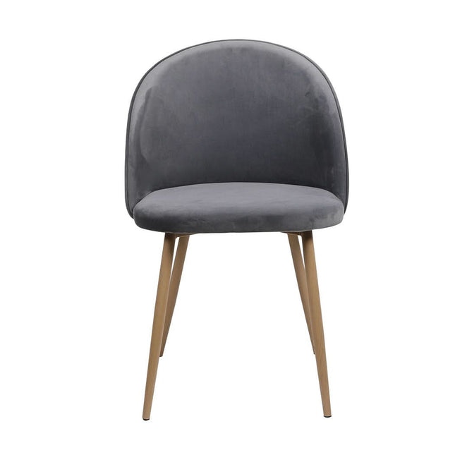 Levede 2x Dining Chairs Seat French Grey-1954802979244740609