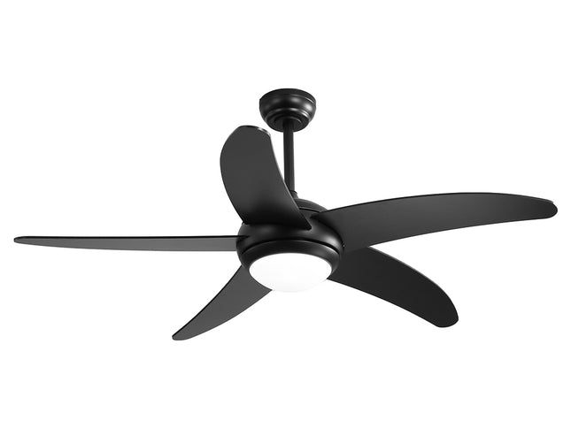 Spector 52'' Ceiling Fan LED Light DC Black-1973193856568659969