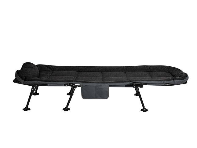 Levede Folding Camping Bed Camp Cots Black-1975420323771846657