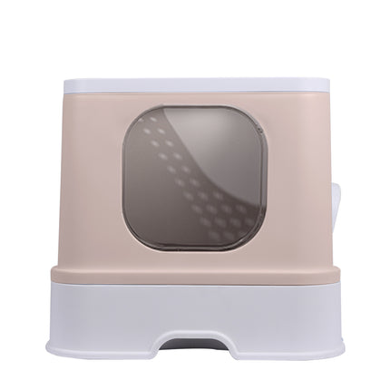 PaWz Cat Litter Box Fully Enclosed Kitty Coffee-1975420444379058177