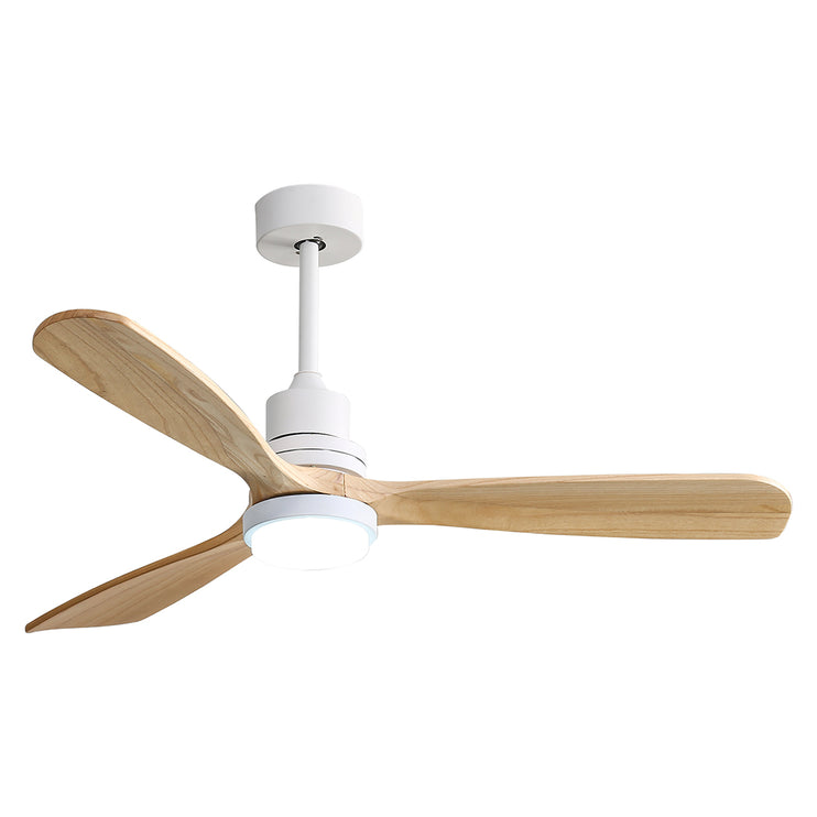 Spector Ceiling Fan 52'' DC Motor Wood Natural-1973193856954535937