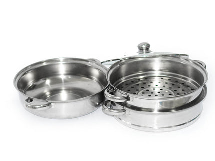 TOQUE Stainless Steel Steamer Meat Vegetable-1886651046445584385