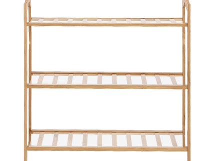 Levede 3 Tiers Bamboo Shoe Rack Storage 65cm-1864183513536925697