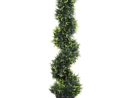 Lambu Artificial Spiral Cedar Tree-1910112266875965441