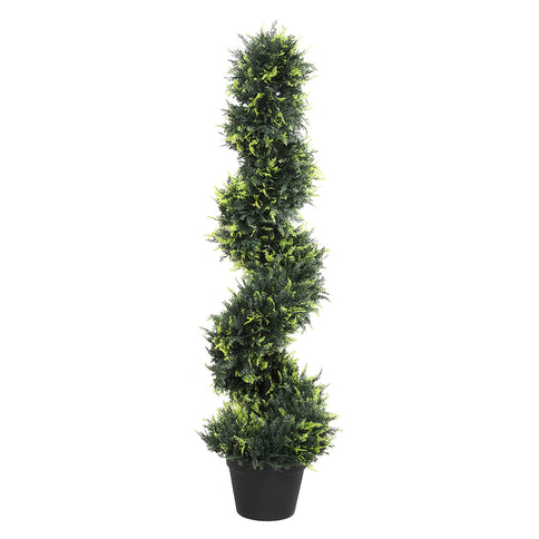 Lambu Artificial Spiral Cedar Tree-1910112266875965441