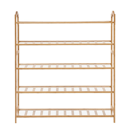 Levede Bamboo Shoe Rack Storage Wooden-1917016719709310977
