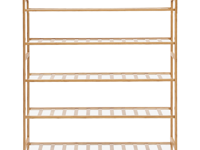 Levede Bamboo Shoe Rack Storage Wooden-1917016719709310977