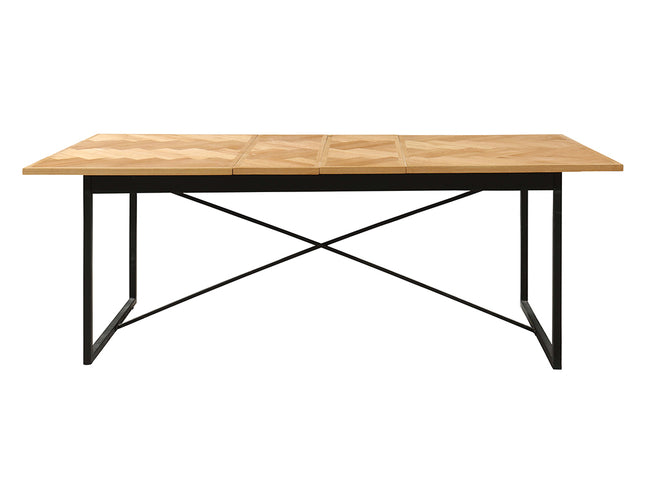 Levede Dining Table Extendable Rectangle Kitchen-1910112199381225473