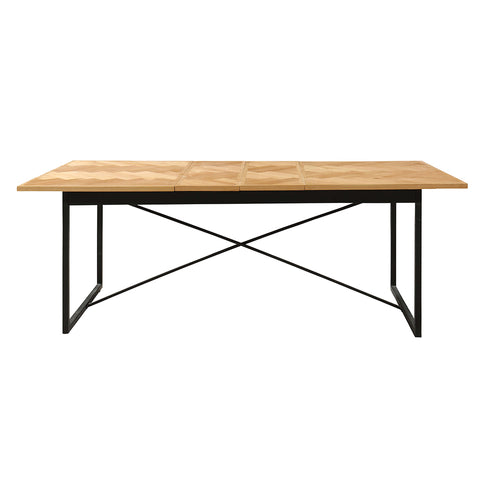Levede Dining Table Extendable Rectangle Kitchen-1910112199381225473