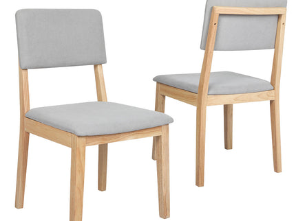Levede 2x Dining Chair Armless Upholstered Seat-1910112280436150273