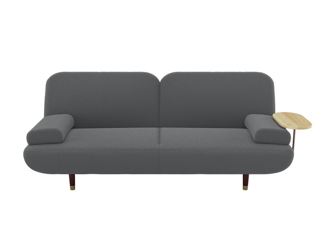 LEVEDE  CONVERTIBLE SOFABED WITH USB CHARGE AND SIDE TABLE-1975420389957963777