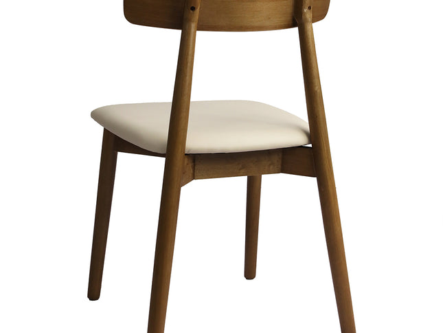 Levede 2x Dining Chairs Kitchen Chair Walnut-1973194086252941313