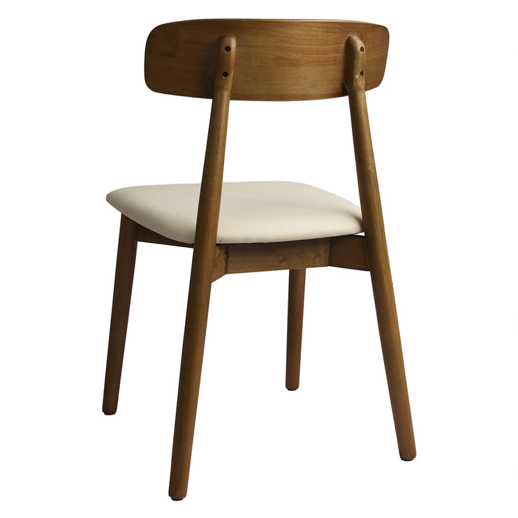 Levede 2x Dining Chairs Kitchen Chair Walnut-1973194086252941313