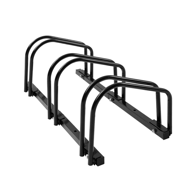 3 Bike Floor Parking Rack Bikes Stand-1973193702457348097