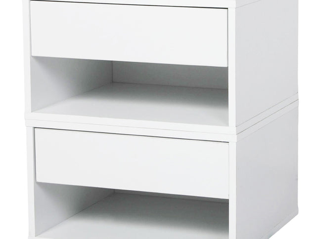 Levede 2 Floating Bedside Tables Side Table Storage Nightstand Bedroom Cabinet-2050056780842668033
