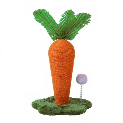 Pawz Cat Scratching Post Cute Carrot Scratching Post-2029387297723650049