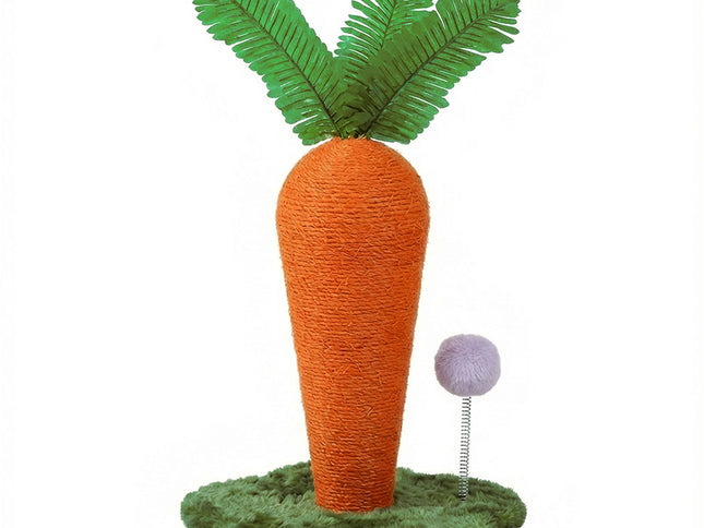 Pawz Cat Scratching Post Cute Carrot Scratching Post-2029387297723650049