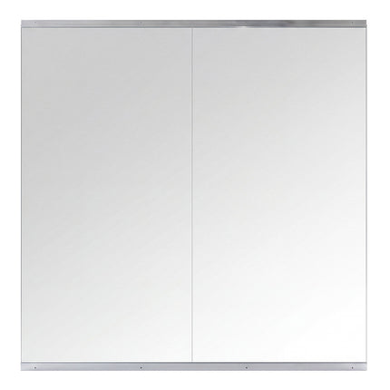 Yezi Workout Mirror Home Gym Mirror 2 Pcs Tempered Glass Full Length Wall Mount-2050059009213468673