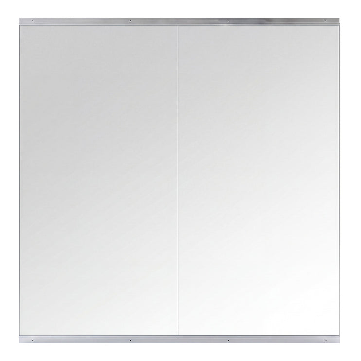 Yezi Workout Mirror Home Gym Mirror 2 Pcs Tempered Glass Full Length Wall Mount-2050059009213468673