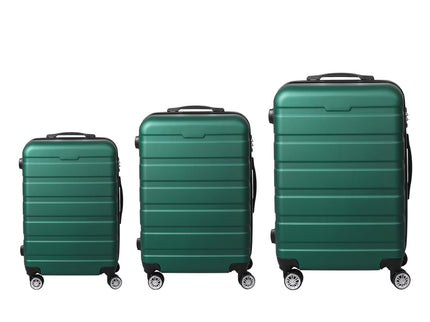 Slimbridge 3PC Luggage sets Suitcase Green-1864184368008925185