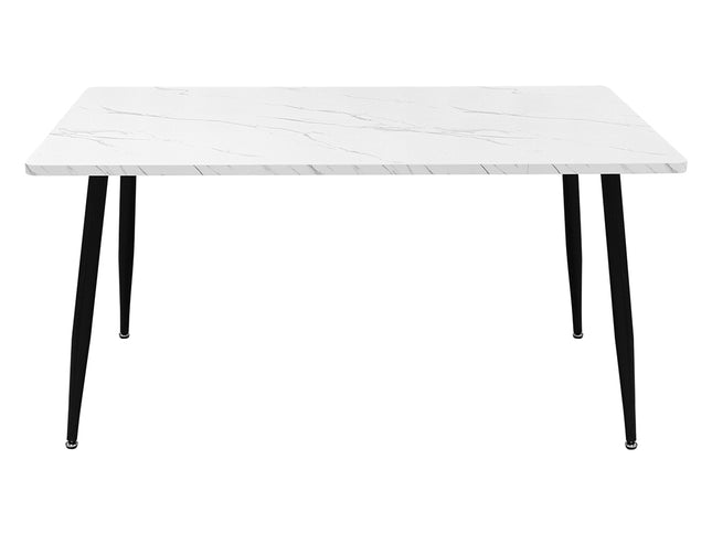 Levede Steel Dining Table 4-6 Seater 150cm-1910112199548997633