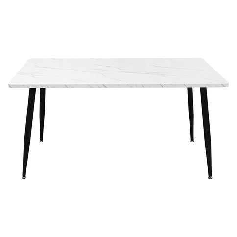 Levede Steel Dining Table 4-6 Seater 150cm-1910112199548997633