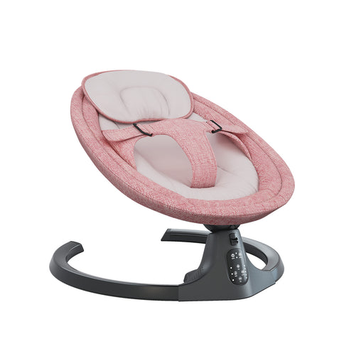 BoPeep Baby Swing Cradle Rocker Bed Pink-1831592584938655745