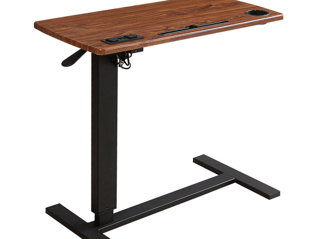 Levede Standing Desk Height Adjustable Brown-1973193834460483585