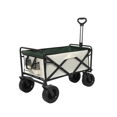 Lambu Garden Camping Trolley Outdoor Beige-1864184732816904193