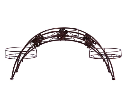 2X Plant Stand Outdoor Indoor Metal Bronze-1894516824146579457