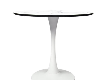 Levede Dining Table Kitchen 4 Person White-1910113298565697537