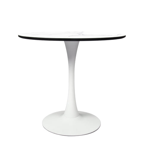 Levede Dining Table Kitchen 4 Person White-1910113298565697537