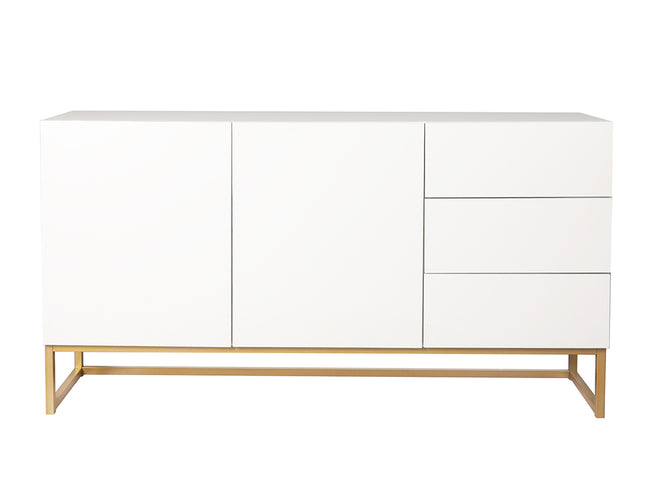 Levede Buffet Sideboard Storage Cabinet White-1975420495406960641