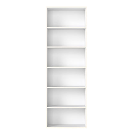 Levede 6 Tier Book Shelf Adjustable Shelves White-2006732776304414721