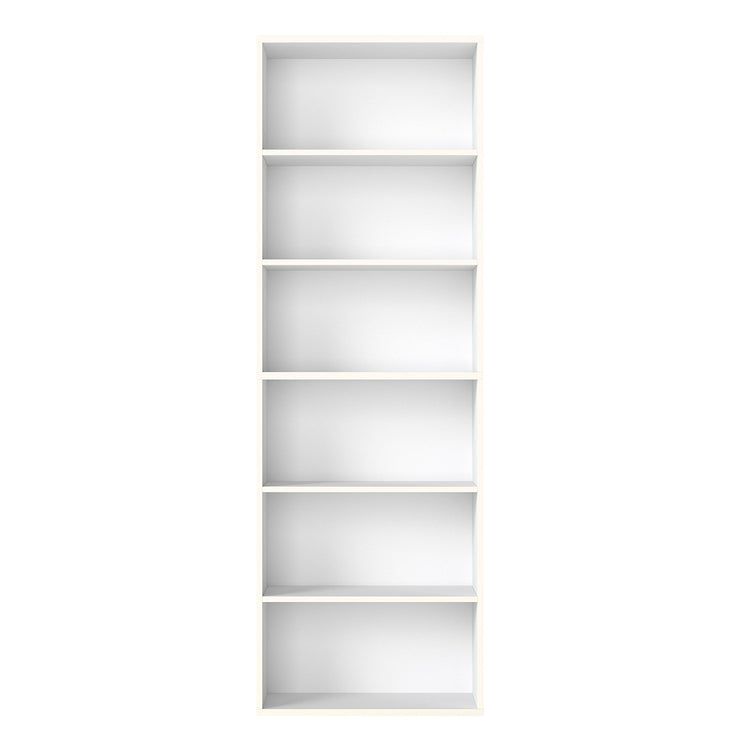 Levede 6 Tier Book Shelf Adjustable Shelves White-2006732776304414721
