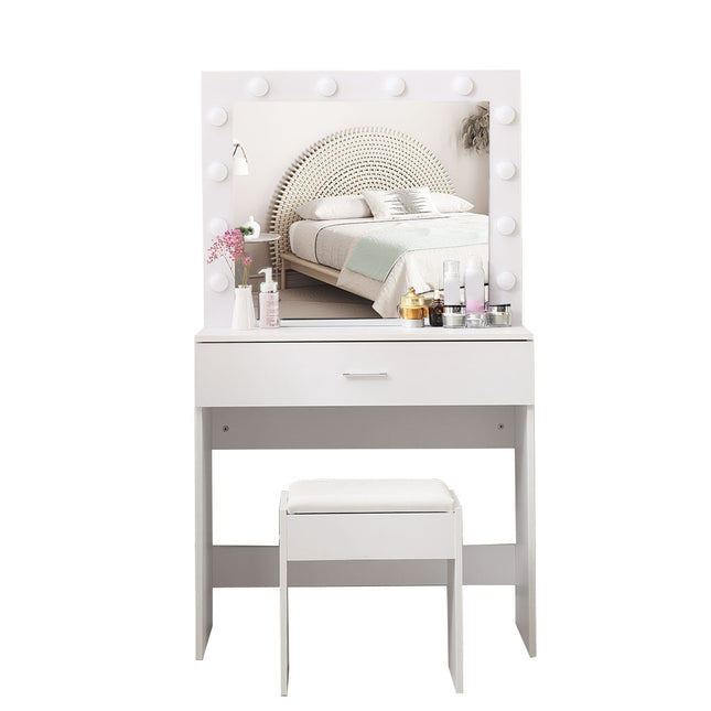 Levede Dressing Table Set Makeup Mirror-1975420373797310465