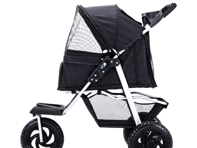 PaWz Pet Stroller Pram Dog Carrier Trailer-1864184625342058497