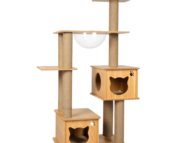 PaWz Cat Tree Scratching Post Scratcher-1864184536846438401