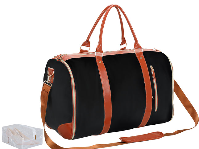 Slimbridge Garment Bags 2 in 1 Hanging Suit Bag Black-1910112274757062657