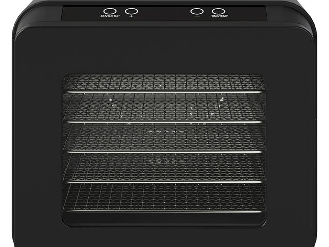 Spector 6 Trays Food Dehydrator Fruit Dehydrators Black-2050056904671105025