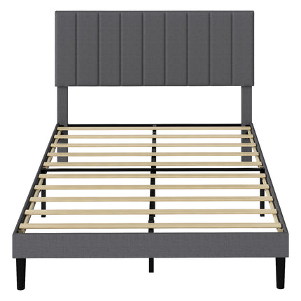 Levede Bed Frame Upholstered Platform Mattress Base Queen-2029387289762861057