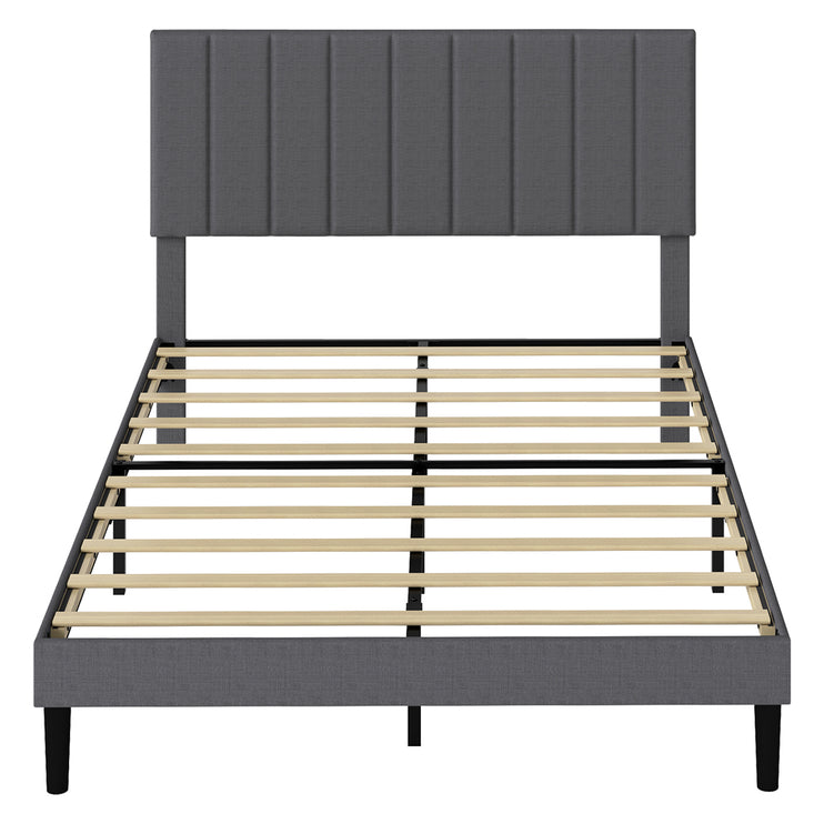 Levede Bed Frame Upholstered Platform Mattress Base Queen-2029387289762861057