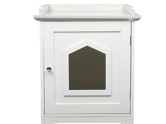 PaWz Cat Litter Box Mat Fully Enclosed-1864184552608632833