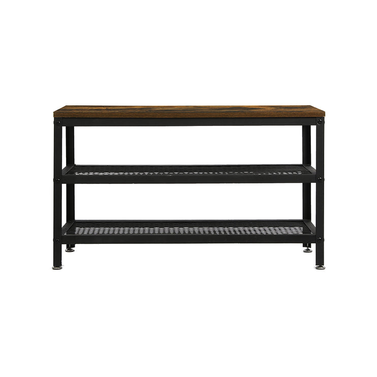 Levede 3-Tier Shoe Rack Bench Storage Cabinet 73cm-1973193843629232129