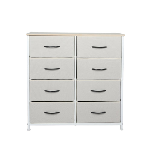 Levede Storage Cabinet Tower Chest Beige-1917016725468090369