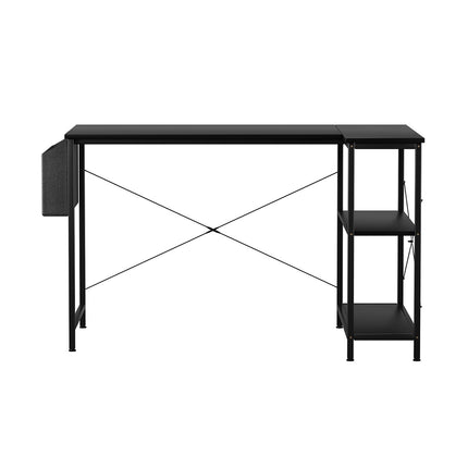 Levede L Shaped Computer Desk Corner Desk Black-1973193440695029761