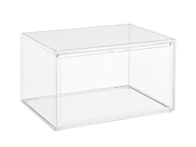 Stacked 2Pc Shoe Box Storage Display Stackable-1910112259397521409