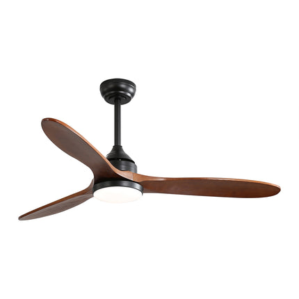 Spector 52'' Ceiling Fan DC Motor LED Walnut-1973193857512378369