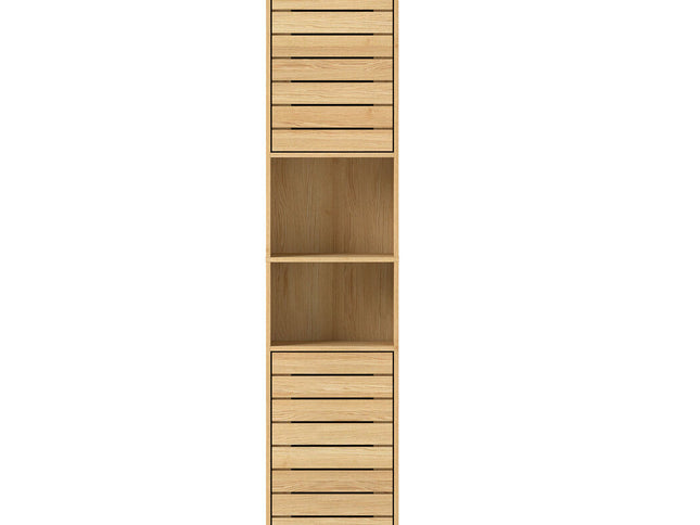 Levede Tall Bathroom Cabinet Storage 165cm Tallboy Adjustable Shelf Cupboard-2029334091303882753