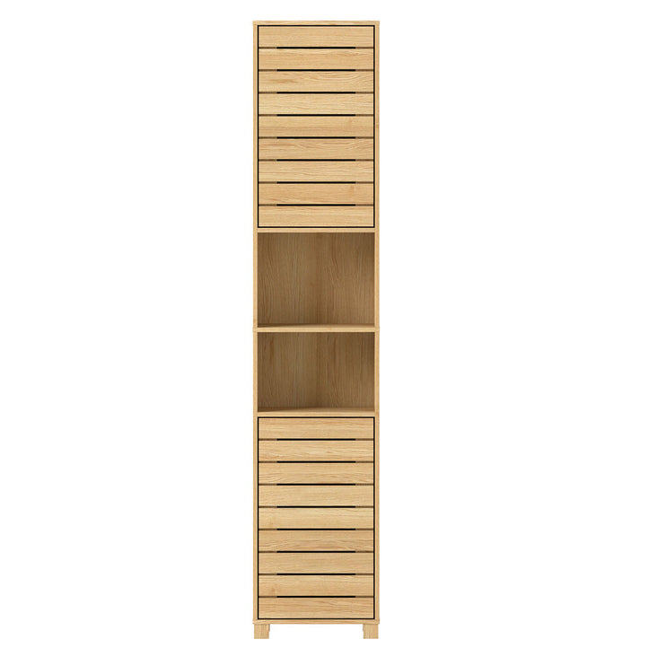 Levede Tall Bathroom Cabinet Storage 165cm Tallboy Adjustable Shelf Cupboard-2029334091303882753